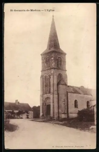 AK Saint-Germain-de-Modeon, l'Eglise