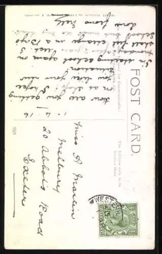 AK Yes, I don`t think!, Maus zwinkert vor der Mausefalle