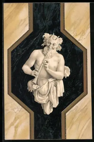 AK Satyr spielt Flöte