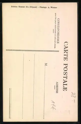 AK La Chaux-de-Fonds, Mädchen vor einer Eisplastik 1907, Schutzengel