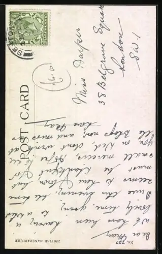 Künstler-AK T. Gilson: Dunkelhäutiger Junge lässt sich einen Zahn ziehen mit einem Seil an der Türklinke