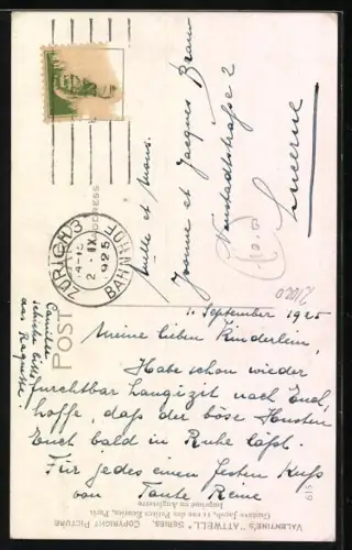 Künstler-AK Mabel Lucie Attwell: You should have heard him!, Afrikanische Kinder tuscheln