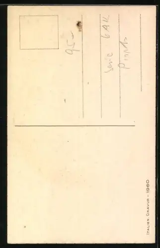 Künstler-AK J.Hardy: verliebter Harlekin macht sich an junge Schöne heran