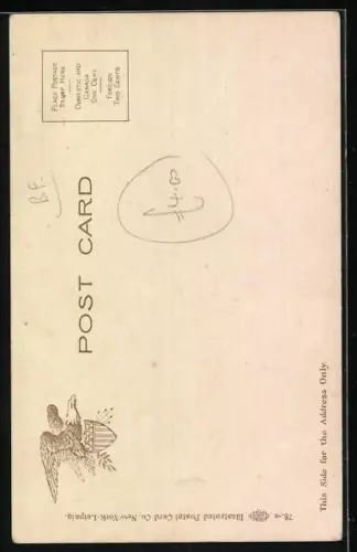 AK Watermelon Jake, Knabe mit Melonen