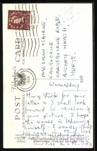 Künstler-AK Mabel Lucie Attwell: Blondes Kind mit Zweigen