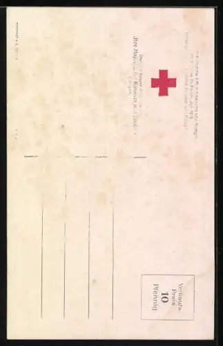 AK Paul von Hindenburg mit Kaiser Wilhelm II in Uniform