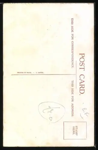 Künstler-AK Right: Mascot`s for Life Nénette et Rintintin