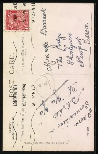 Künstler-AK Mabel Lucie Attwell: Who`s afraid of the dark?