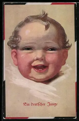 AK lachendes Kleinkind
