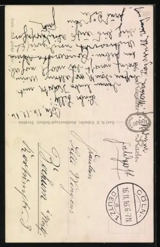 AK Herr, führ` Du mich!, Erblindeter Soldat