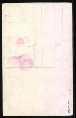 Künstler-AK Ludwig Knoefel: Mutter mit ihrem Kind und einer Kerze