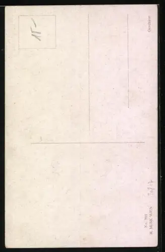 Künstler-AK M.Munk Nr. 701: Mädchen in niederländischer Tracht