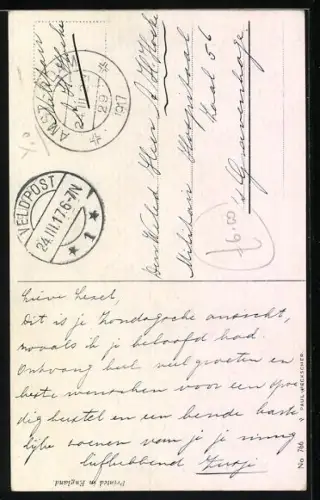 Künstler-AK Tom Peddie: You are the one of my dreams, Soldat träumt von einer Frau