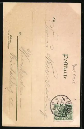 Künstler-AK Mainz, Gutenberg Jubiläum, Portrait Gutenberg, Mütterliches & Väterliches Stammhaus, Druckerwerkstatt