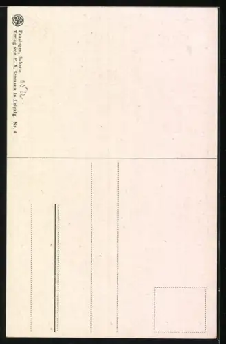 Künstler-AK sign. C. v. Pausinger: Salome mit langen Ohrringen