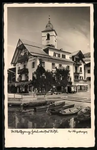 AK St. Wolfgang am Wolfgangsee, Hotel zum weissen Rössl