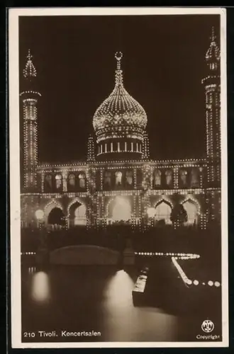 AK Kopenhagen, Tivoli, Koncertsalen om natten