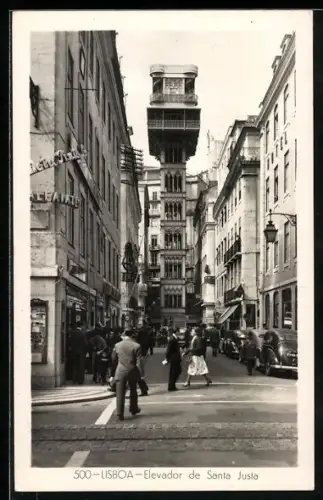 AK Lisboa, Elevador de Santa Justa, Aufzug
