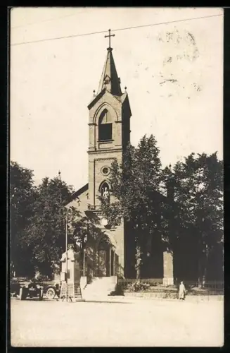 Foto-AK Helsinki, Helsingin katolinen kirkko