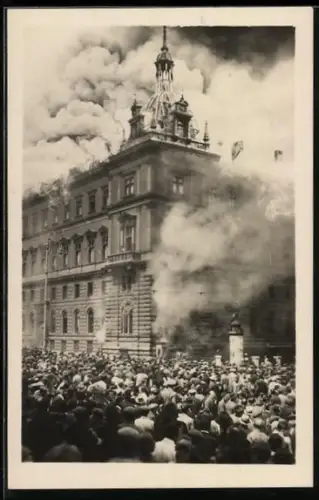 AK Wien, Brand des Justizpalastes 1927