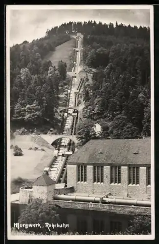AK Forbach i. Murgtal, Murgwerk, Rohrbahn