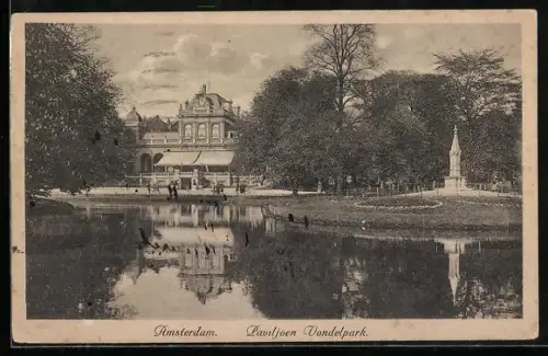 AK Amsterdam, Paviljoen Vondelpark