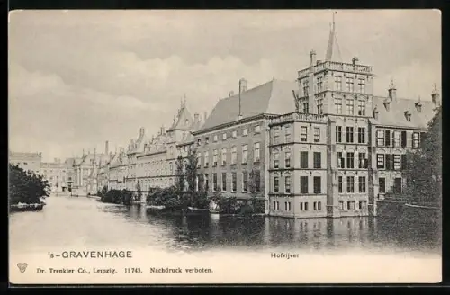 AK `s-Gravenhage, Hofvijver