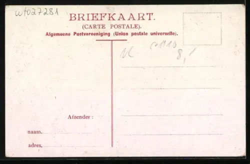 AK Rotterdam, Vijverlaan Park Honingen