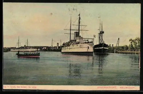 AK Den Helder, Nieuwediep, Havengezicht