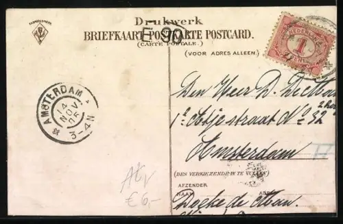 AK Den Helder, Nieuwediep, Havengezicht