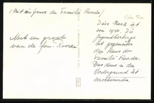 AK Arnhem, Cattepoelscheweg met Jeugdherberg