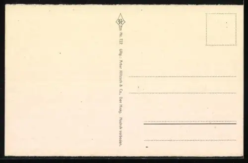 AK Den Haag, Buitenhof met Standbeeld