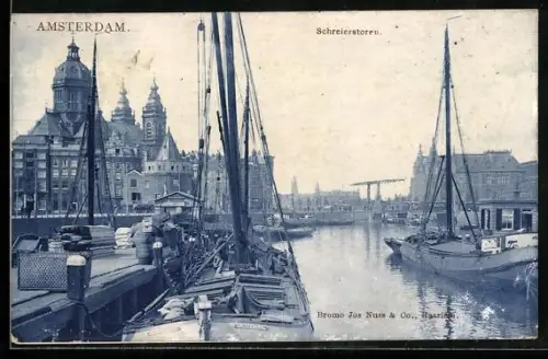 AK Amsterdam, St. Nicolaas Kerk, Station