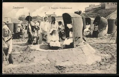 AK Zandvoort, Augustus Strandvermaak