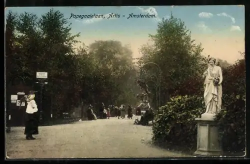 AK Amsterdam, Papegaaielaan, Artis