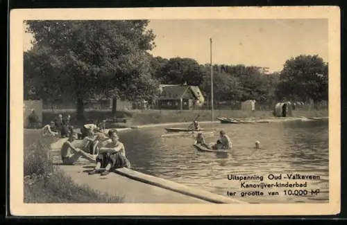 AK Oud-Valkeveen, Uitspanning, Kanovijver-kinderbad