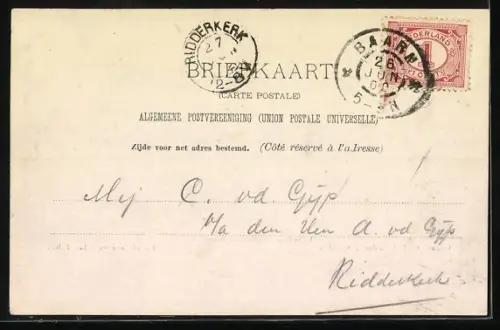 AK Naarden, Laarderweg naar Jan Tabak