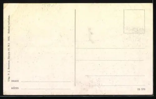 AK Bergen /N. H., Russisch Monument