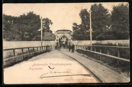 AK Naarden, Achterzijde Utrechtschepoort