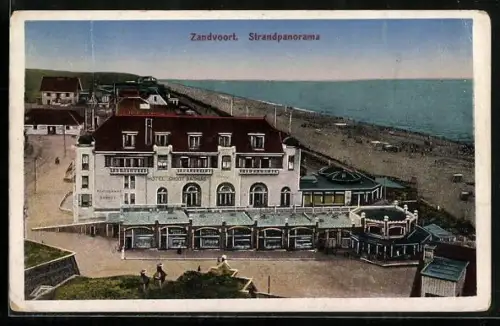AK Zandvoort, Strandpanorama