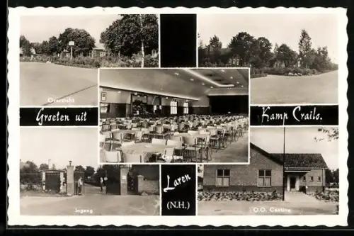 AK Laren /N. H., Kamp Crailo, Overzicht, O.O. Cantine, Ingang