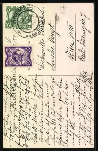 Künstler-AK Deutscher Schulverein Nr., sign. Karl Alex Wilke: Grosse Schwester unterrichtet Bruder