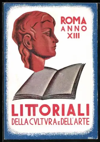 Künstler-AK sign. Micheli: Roma, Anno XIII, Littoriali della Culture e dell` Arte