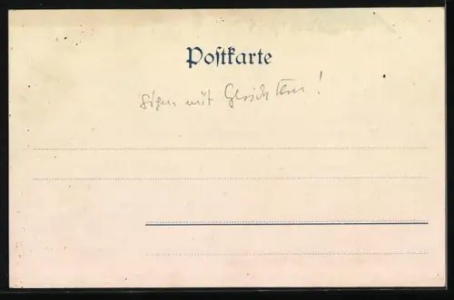 Künstler-AK Schwenke Ser. 3 Nr. 2: Regenstein im Harz, Berg mit Gesicht / Berggesichter