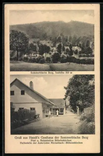 AK Kasten bei Böheimkirchen, Berg, Handl`s Gasthaus