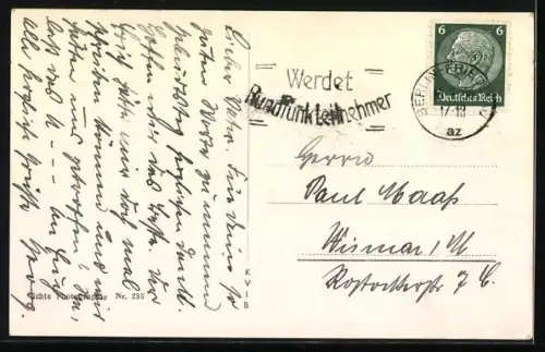 AK Berlin-Charlottenburg, Knie mit Bismarck- und Berliner Strasse aus der Vogelschau, Strassenbahn