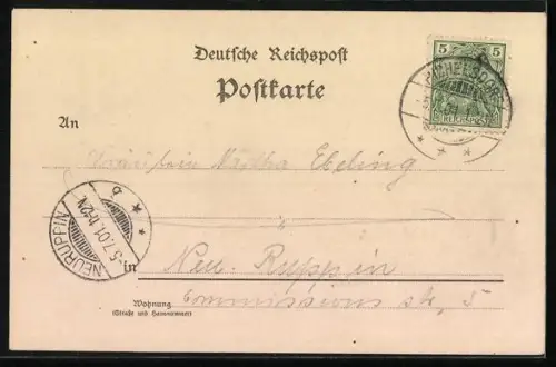 Lithographie Spandau, Insel Pichelswerder mit Gasthaus Adolf Winkel