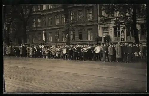 Foto-AK Hamburg-St.Georg, Hotel Hindenburg, vormals Rau, Grosse Allee 6