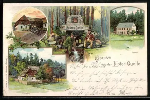 AK Oberreuth, Elster-Quelle, Schimmel und Frosch