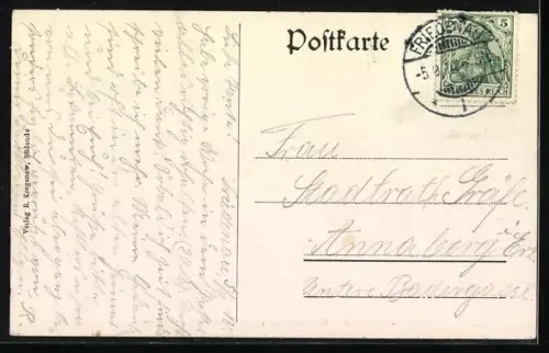 AK Berlin-Friedenau, Cranachstrasse Ecke Peter Vischer-Strasse mit Geschäft